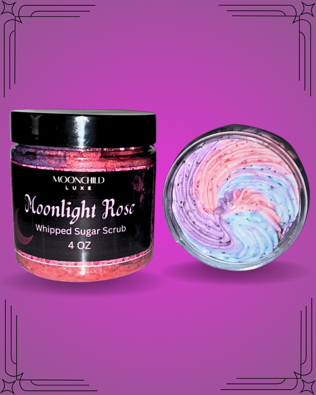 Moonlight Rose Foaming Sugar Scrub